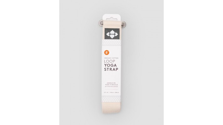 Sangle de Yoga 8' - Coton naturel